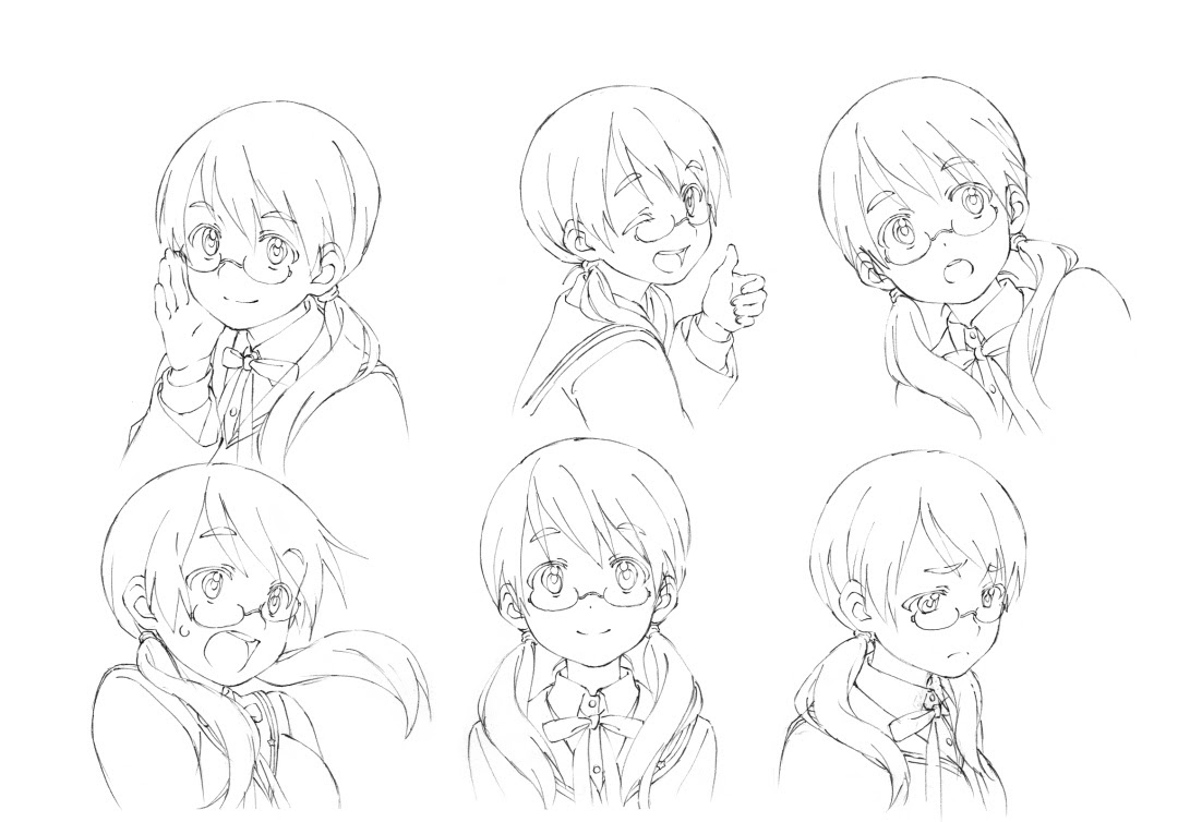 アニメ ステラ女学院高等科c3部 各キャラ設定絵公開 Ein Eindruck