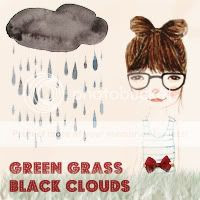 Green Grass and Black Clouds