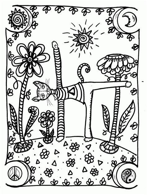 With the current pandemic, parents are looking for ways to keep their kids entertained while stuck at home. yoga coloring pages coloring home