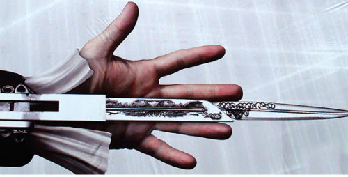 hidden blade assassin. A guy made the hidden blade