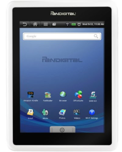 Christmas Pandigital Android 1 GB 7-Inch Multimedia Tablet and Color eReader with Kindle (White) R70G100 Deals