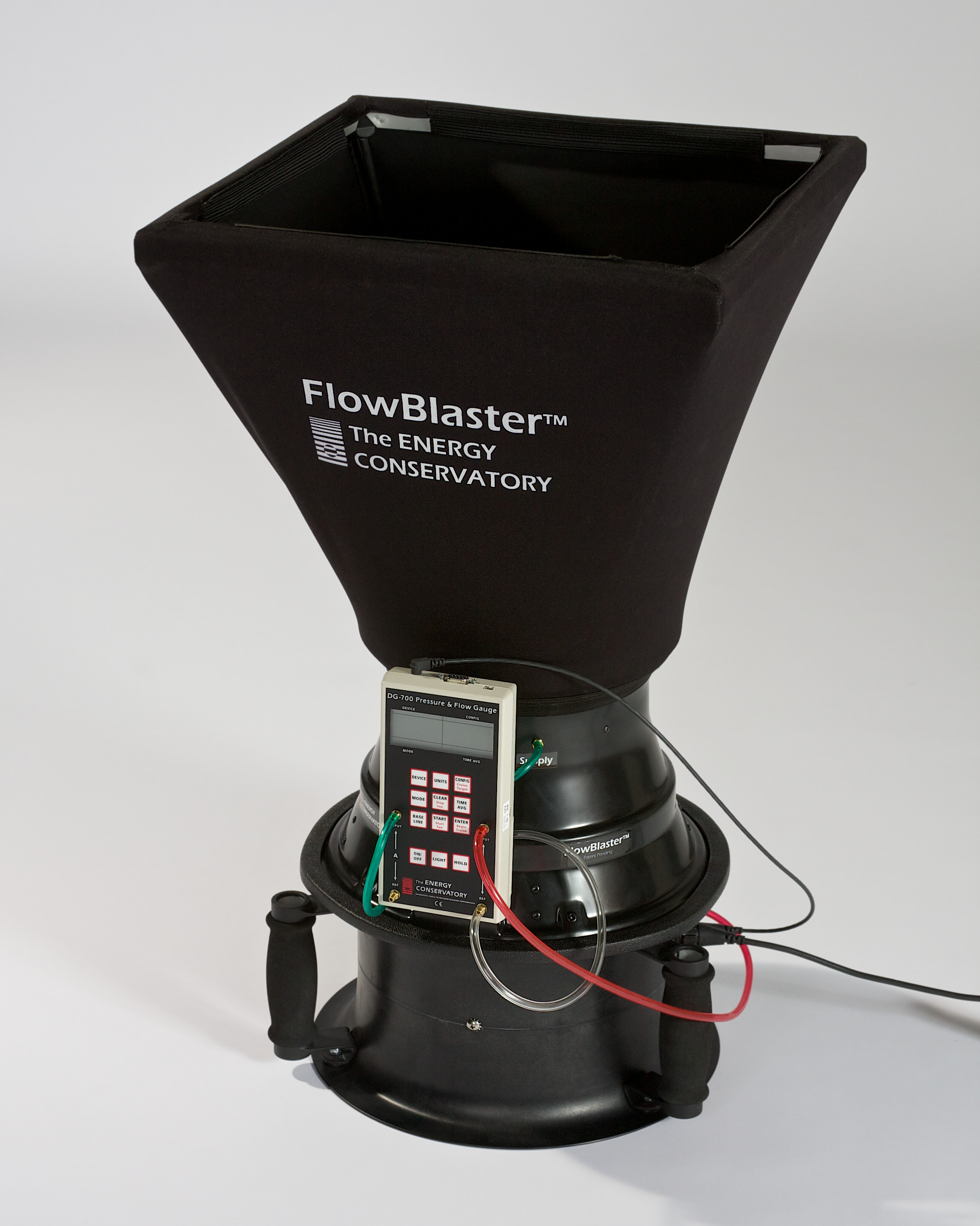 test zero procedure pressure Conservatory  Using Duct Energy The Blaster  Door  Blower