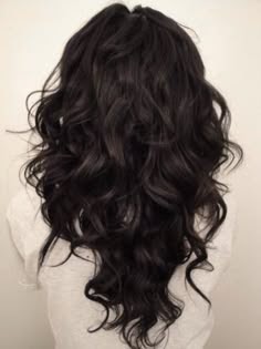 Long V Layered Haircut Back View 2015 New