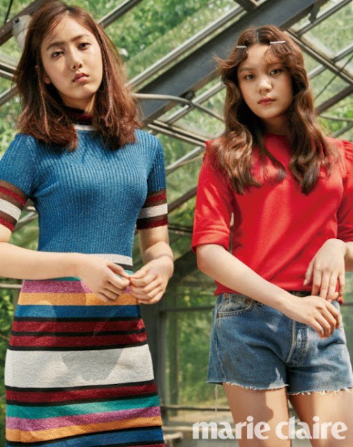 GFriend 'Jadul' Dalam Pemotretan Untuk 'Marie Claire'