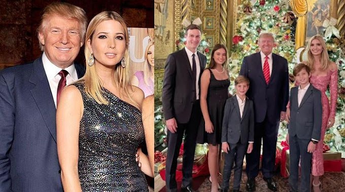Ivanka Trump receives rare Christmas visit from father Donald Trump