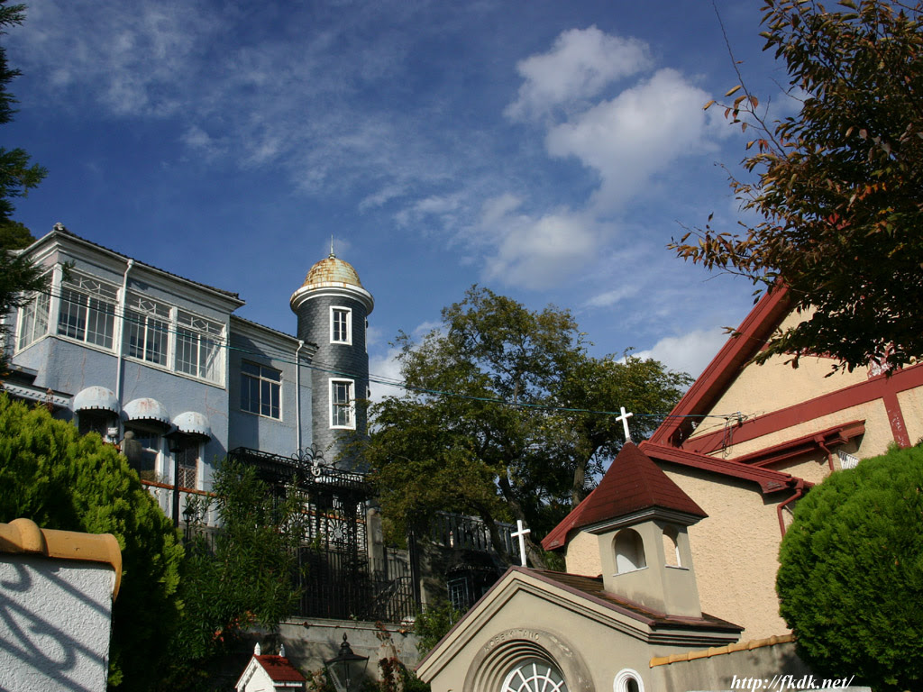 神戸異人館の壁紙 風景写真無料壁紙