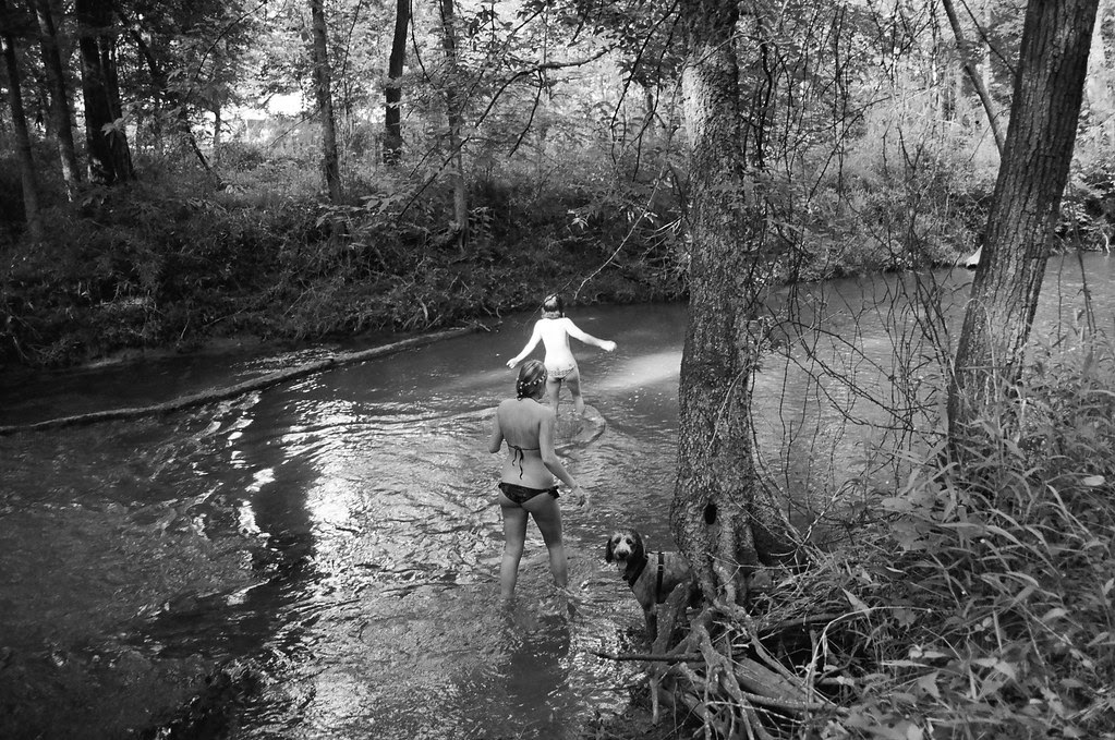 Wading