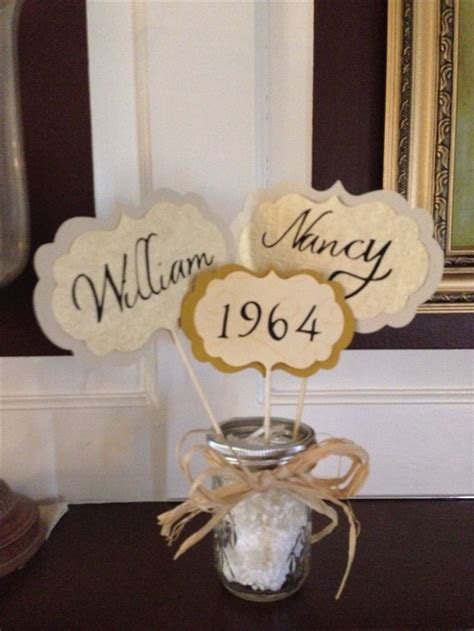 anniversary decorations ideas  pinterest