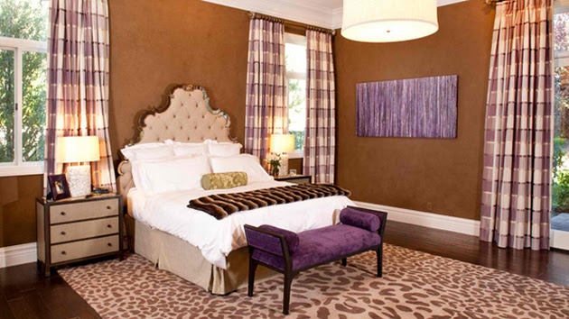 15 Lovely Bedrooms with Leopard Accents | Home Design Lover