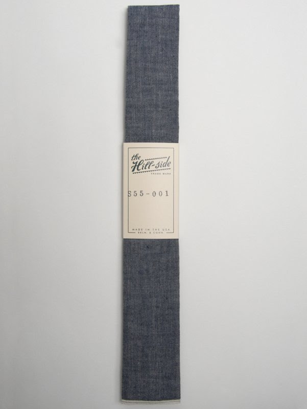 The Hill-Side Selvage Chambray Tie