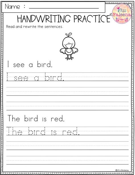 Name tracing practice worksheets are a valuable tool for early childhood development. kindergarten tracing sentences worksheets alphabetworksheetsfreecom