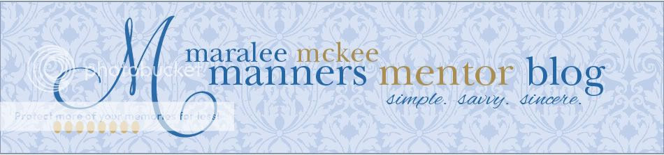 Manners Mentor Blog : Simple.  Savvy.  Sincere.
