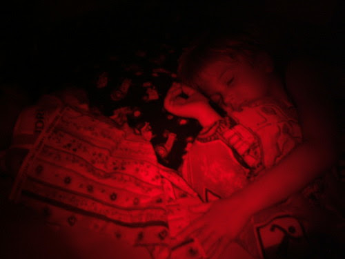 Perfect....a hand exposed for poking!!