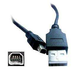 ABC Products® Kodak U-4 U4 USB Cable Cord for Easyshare Printer Dock/Plus, Camera Dock 6000/Dock/Dock II, DX3215, DX3500, DX3600, DX3700, DX3900, DX4330, DX4530, DX4900, DX6340, DX6440, DX6490, DX7440, DX7590, DX7630, LS753, Z7590 Digital Camera