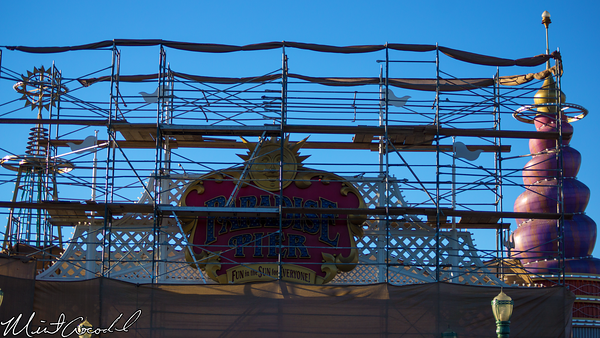 Disneyland Resort, Disney California Adventure, Paradise, Pier, Sign, Refurbishment, Refurbish, Refurb, Fun, In, Sun