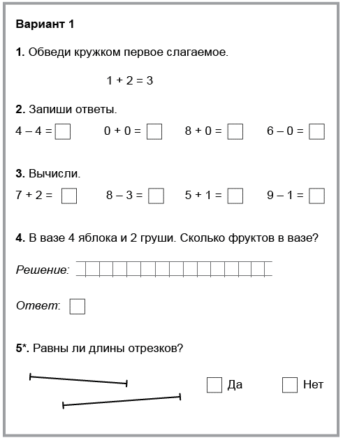 Гейдман математика 2 класс контрольное тестирование 2 четверть ...