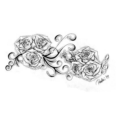 Lady Gagas tattoo design thats on her back.