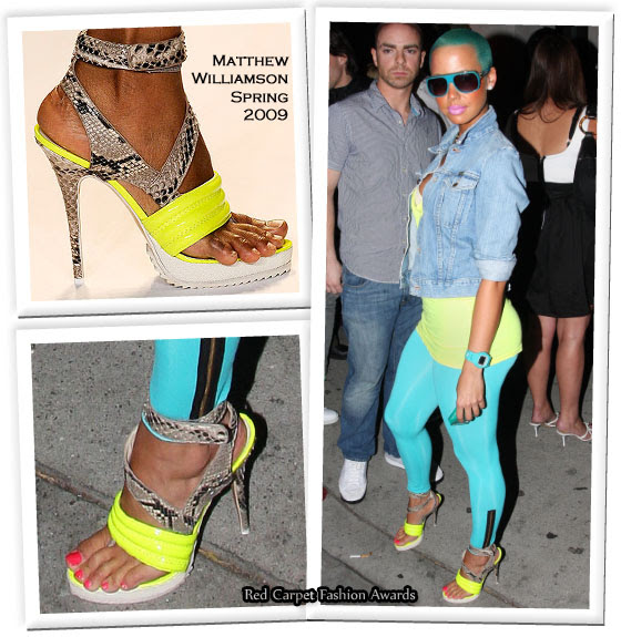amber rose long hair pics. model Amber Rose.