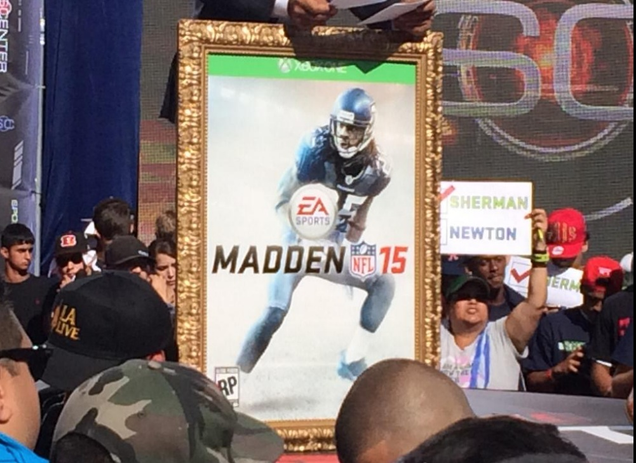 Richard Sherman Will Be On The Cover Of Madden NFL 15