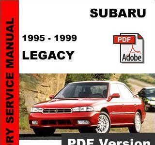 Free Download subaru legacy 1996 workshop service repair manual PDF - ePub - Mobi PDF