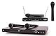 Karaoke Set Partyanlage DVD-Player USB MP3 JPEG WMA Funkmikrofon System DJ-715