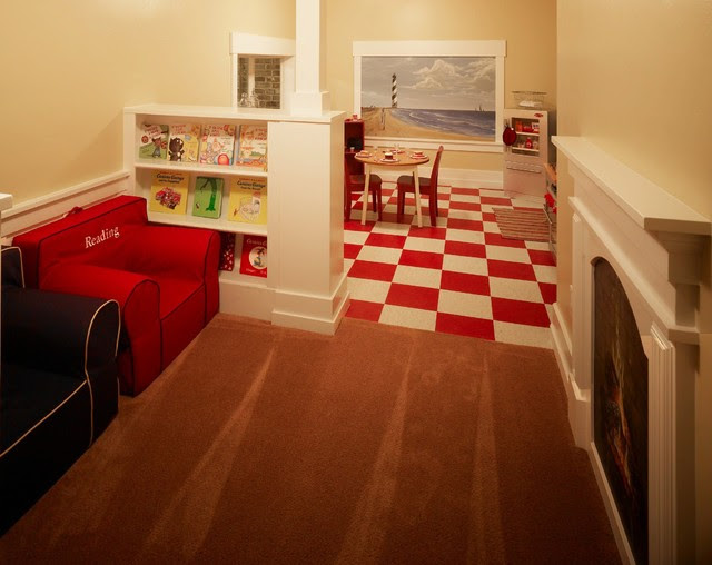 50's Style Kitchen (Childrens Play Room) - traditional - kids ...