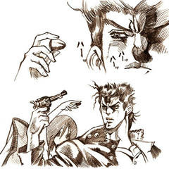 128 Jojo ネタ絵 隠レ処 別邸