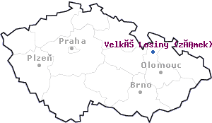 velke losiny mapa Velké Losiny (zámek) (okres Šumperk, Olomoucký kraj) | .sermiri.cz velke losiny mapa