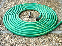 A Garden hose.
