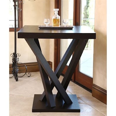 Interior Decorating: High Top Tables In A Relaxed English Language With Silo Structure