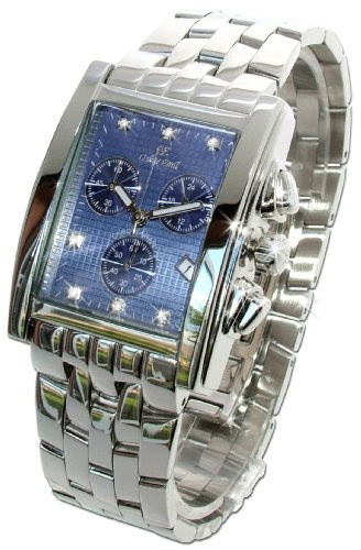 Best Reviews for Oskar Emil Rodez Limited Edition Steel 7 Diamond Mens Chronograph Watch