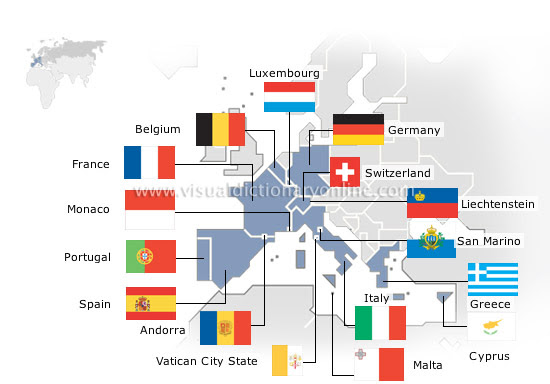 Europe [4] - Visual Dictionary Online