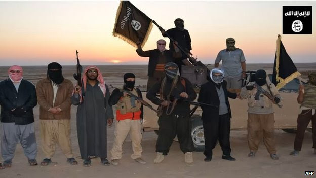 ISIS militants in Nineveh province (11 June 2014) 