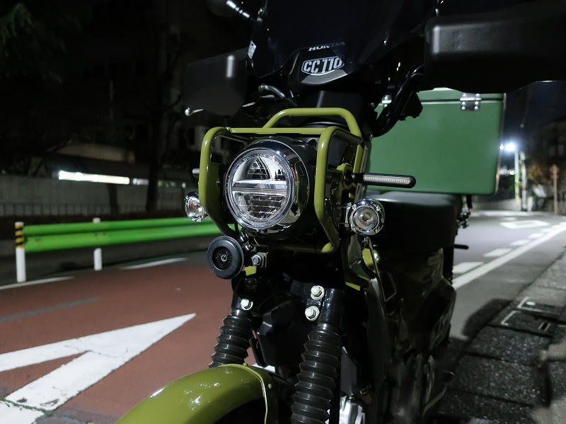 新型クロスカブ110 Ja45 Ledフォグランプ Noris取り付け クロライト ブログ