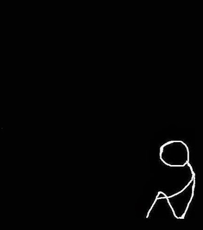 Aesthetic Broken Heart Black And White Wallpaper