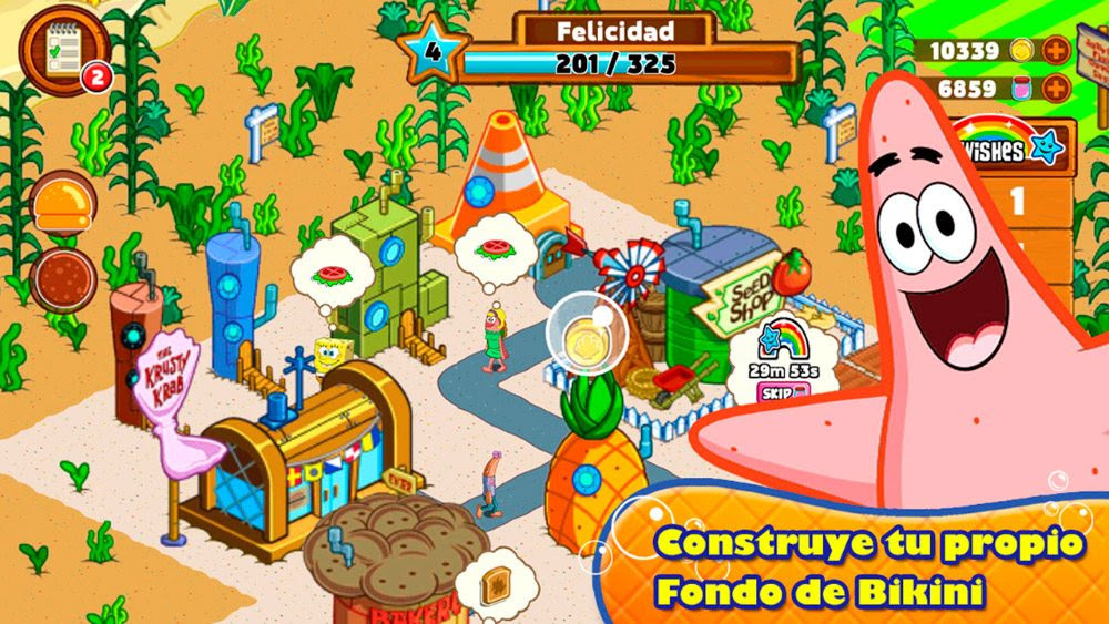 Los 5 mejores juegos de Bob Esponja Android | Juegos Androides