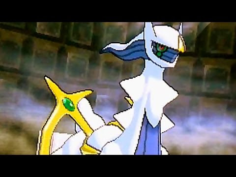 ポケモンoras 色違いアルセウス受け取りの瞬間 戦闘シーン 色違い確率30 Shiny Arceus Pokemon Oras Omega Ruby Alpha Sappire Hoopa Vidoemo Emotional Video Unity