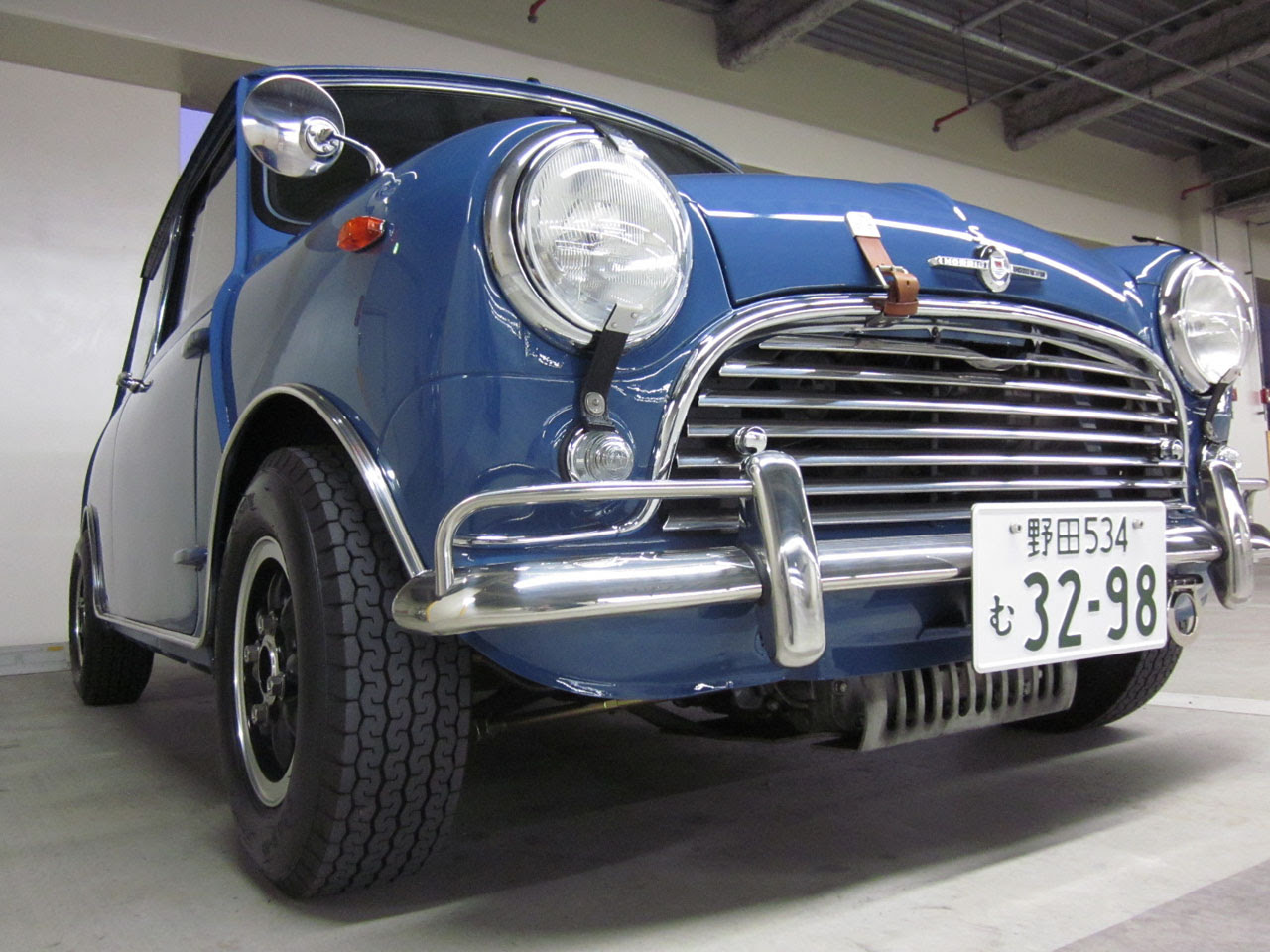 ミニ日記 Mk1仕様の青ミニいかがですか