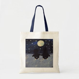 Penguins By Moonlight Bag