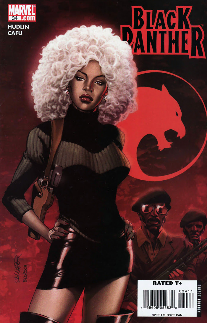 art from marvel comicsâs black panther . words by hudlin, art by sal ...