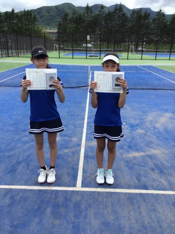 中学硬式ﾃﾆｽ部 令和３年度 第17回北海道中学校テニス選手権大会 女子aリーグ 準優勝 北星学園女子中学高等学校