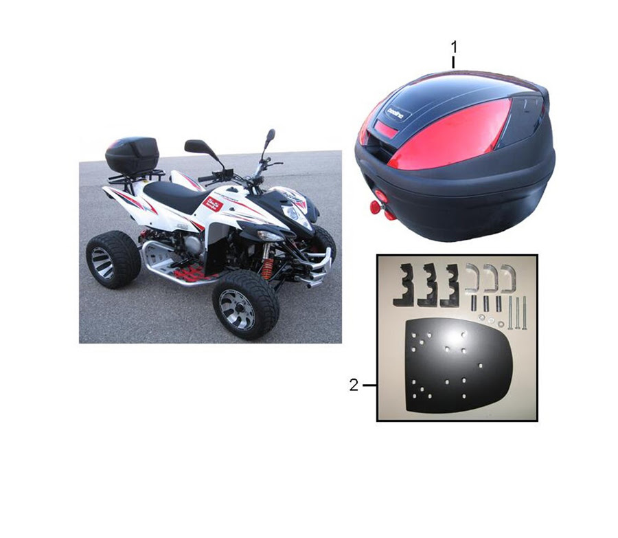 Beeline Bestia 5.5 offroad LOF Top Case Ersatzteile
