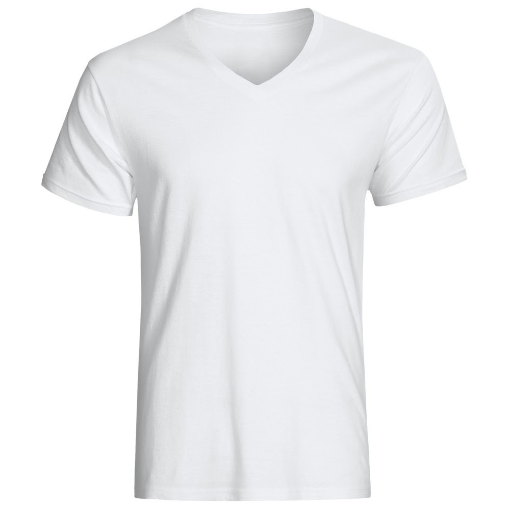 Cheap White V-neck T Shirts In Bulk Without Logo - Buy ...