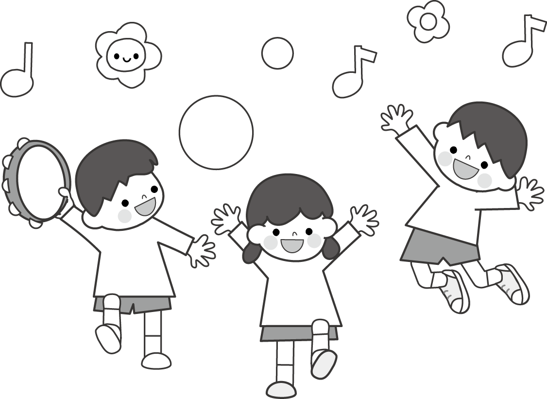 合唱 歌う 無料イラスト