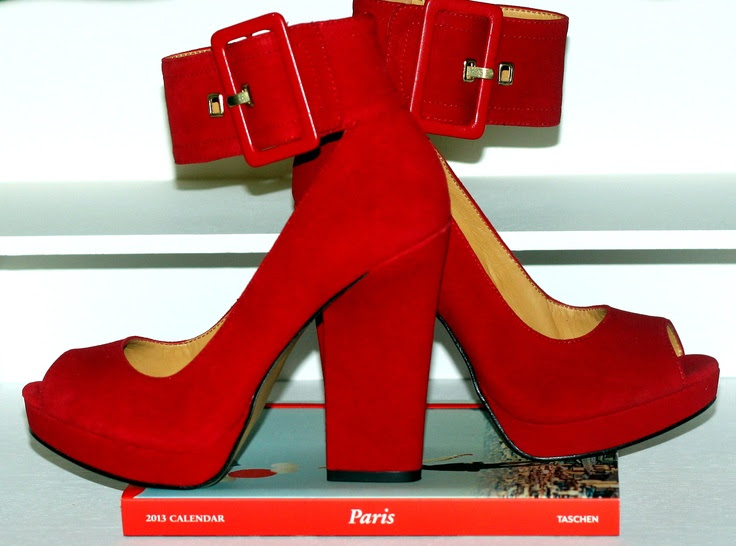 Nine West red shoes | Coveteur â¥ | Pinterest