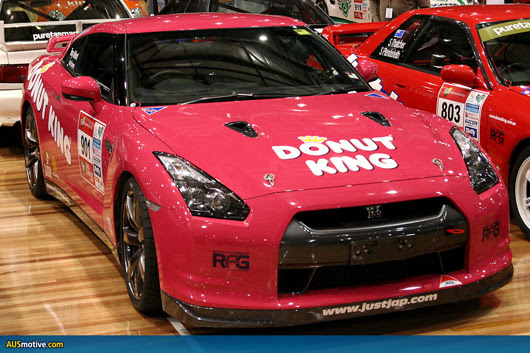 R35 Nissan GT-R at Targa Tasmania