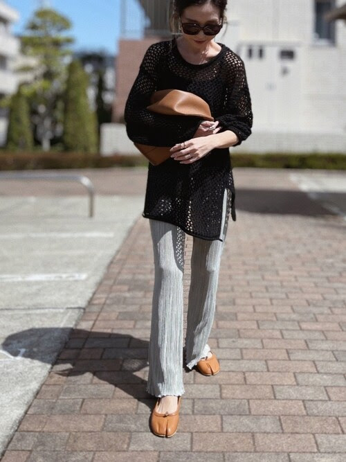 サングラスを使ったレディース人気ファッションコーディネート Mnje