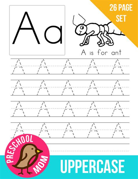  alphabet preschool printables