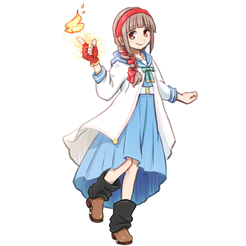 星幽塔 緋の魔導師 イラスト詳細 らっかみ