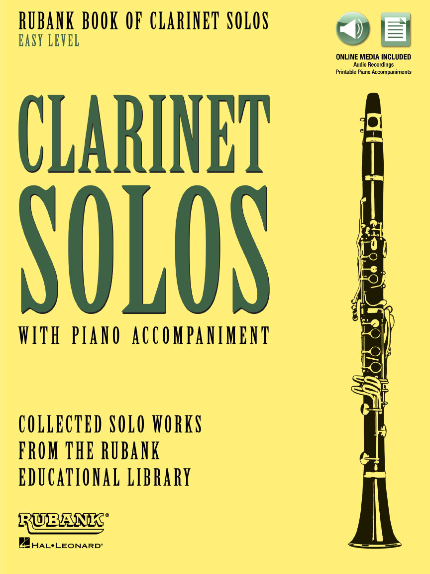 Rubank Book of Clarinet Solos - Easy Level : Book with 